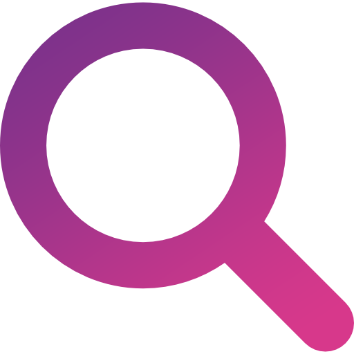 Icon representing searching and finding